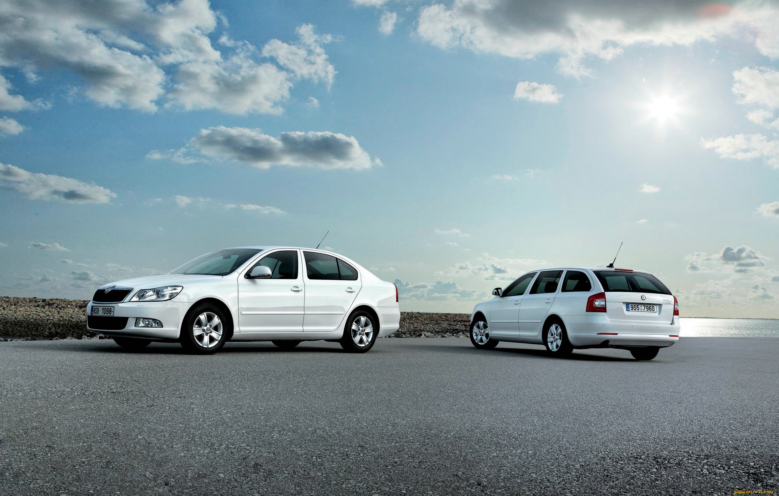 2009, skoda, octavia, greenline, 